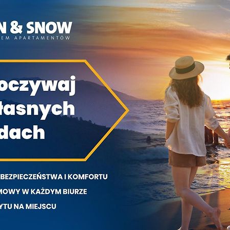Apartamenty Sun & Snow Blekitna Laguna Jurata Dış mekan fotoğraf